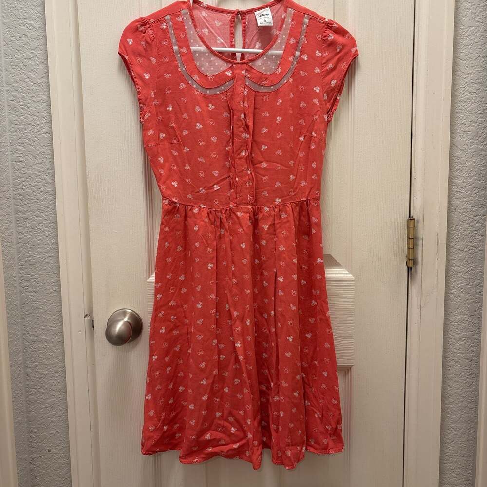 LC Lauren Conrad X Disney Minnie Mouse Cap‎ Sleeve Dress, size 2